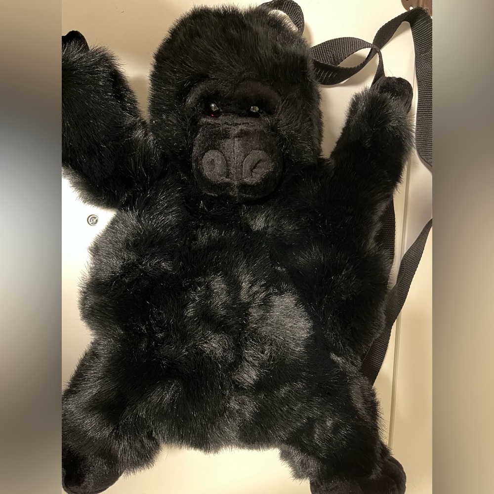 Like New plush gorilla kids backpack